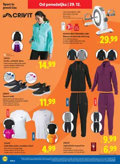 Lidl katalog akcije – veljaven od 23.12.2025 | Stran: 48 | Izdelki: Kos, Podloga, Majica, Jakna