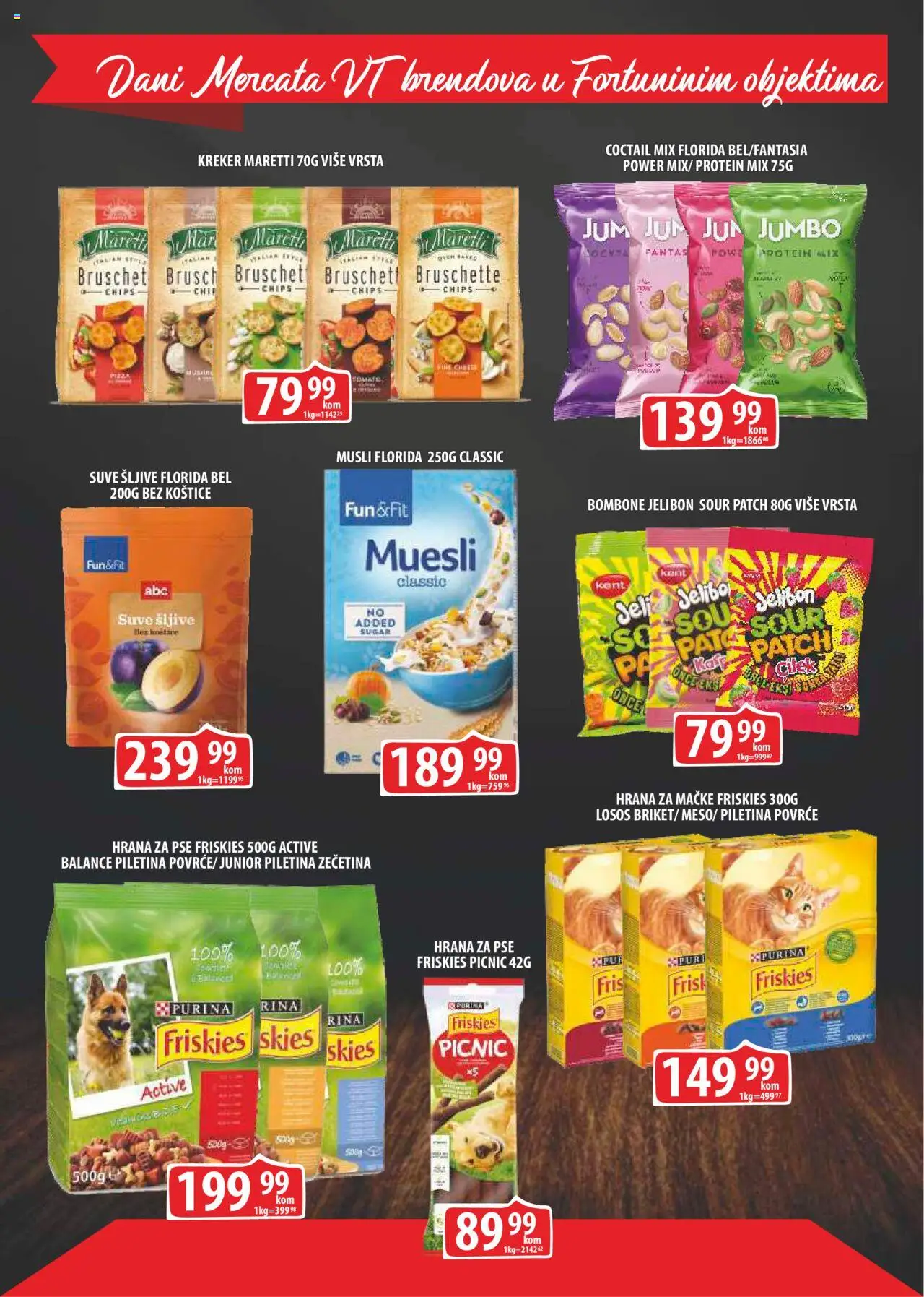 Fortuna Market katalog - važi od 12.09.2025 | Strana: 14 | Proizvode: Purina, Bombone, So, Piletina