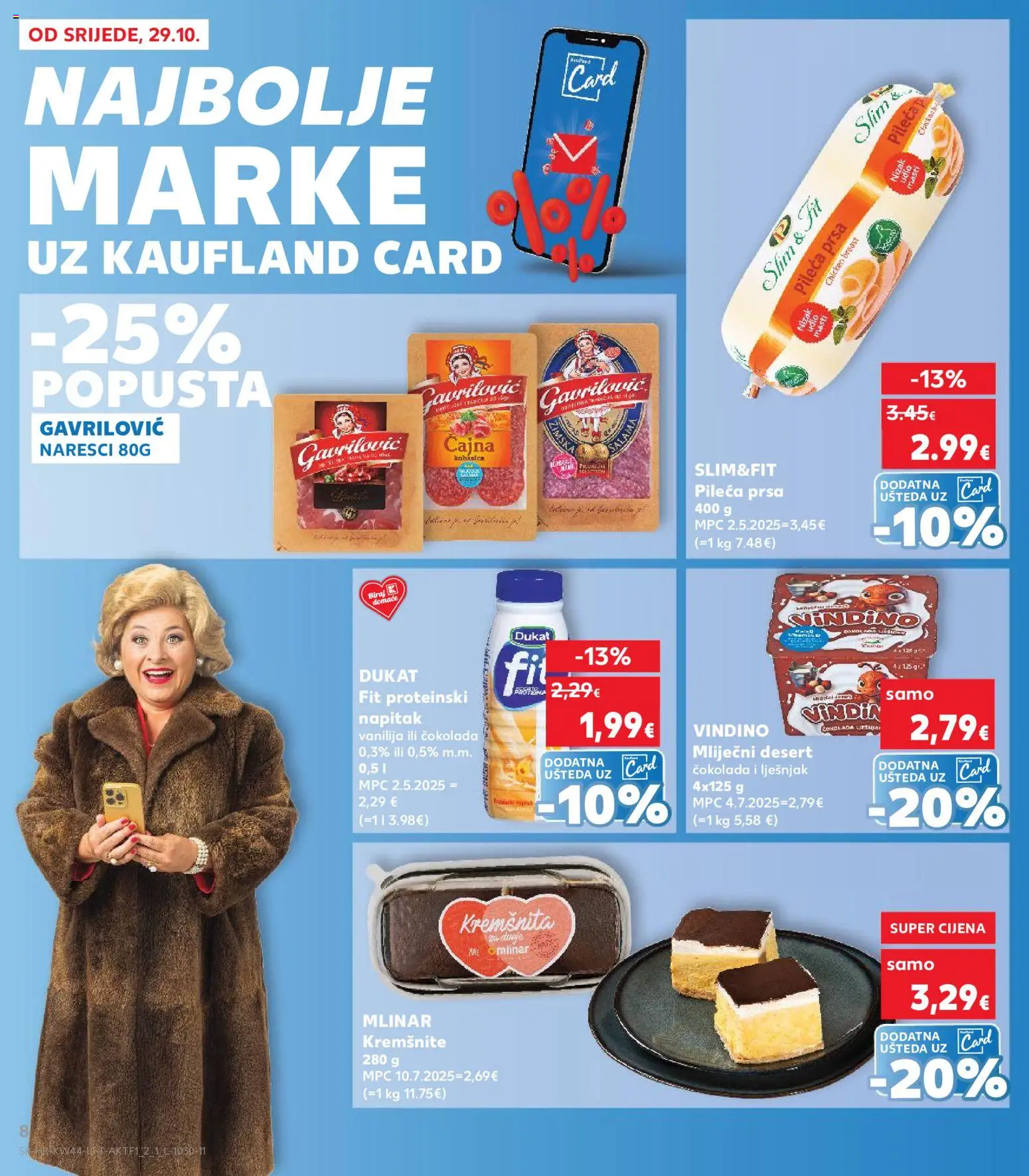 Kaufland katalog | vrijedi od 29.10.2025 | Stranica: 8 | Proizvodi: Čokolada, Lješnjak, Pileća prsa