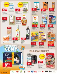 Pogląd oferty "E.Leclerc Gazetka - Warszawa Ursynów" - ważna od 03.11.2025 | Strona: 12 | Produkty: Syrop, Chipsy pringles, Doritos, Nasiona chia