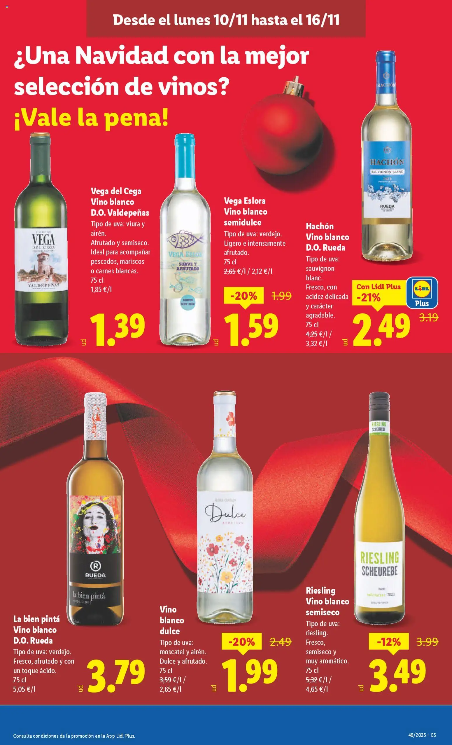 Lidl folleto │ válido desde el 10.11.2025 | Página: 29 | Productos: Vino