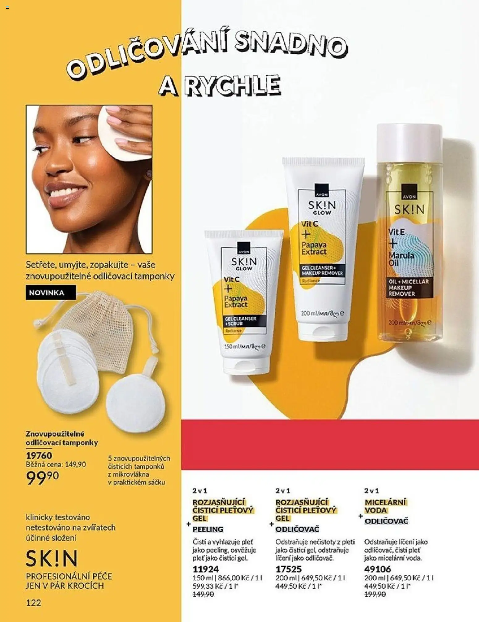 Avon katalog 2/2026 od 01.02.2026 | Strana: 122 | Produkty: Voda, Makeup, Peeling