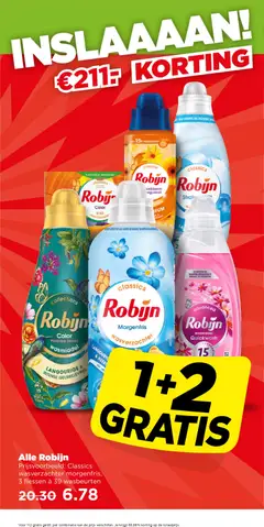 Plus - Folder week 48 - Voorbeeld van een folder van Plus, geldig van 26.11.2025 | Pagina: 44 | Producten: Wasmiddel, Wasverzachter, Robijn