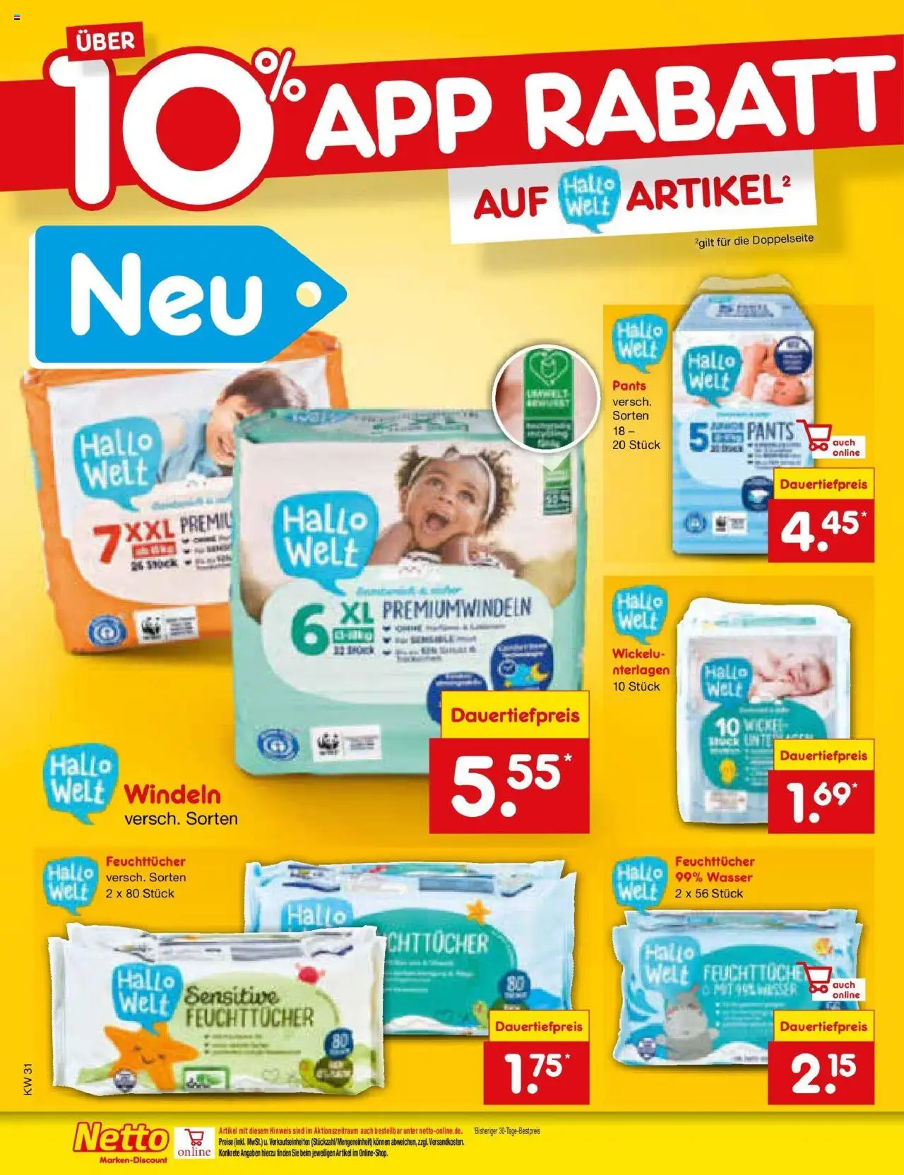 Netto Marken-Discount prospekt Calw-Stammheim	 - gültig ab dem 27.07.2025 | Seite: 6 | Produkte: Wasser