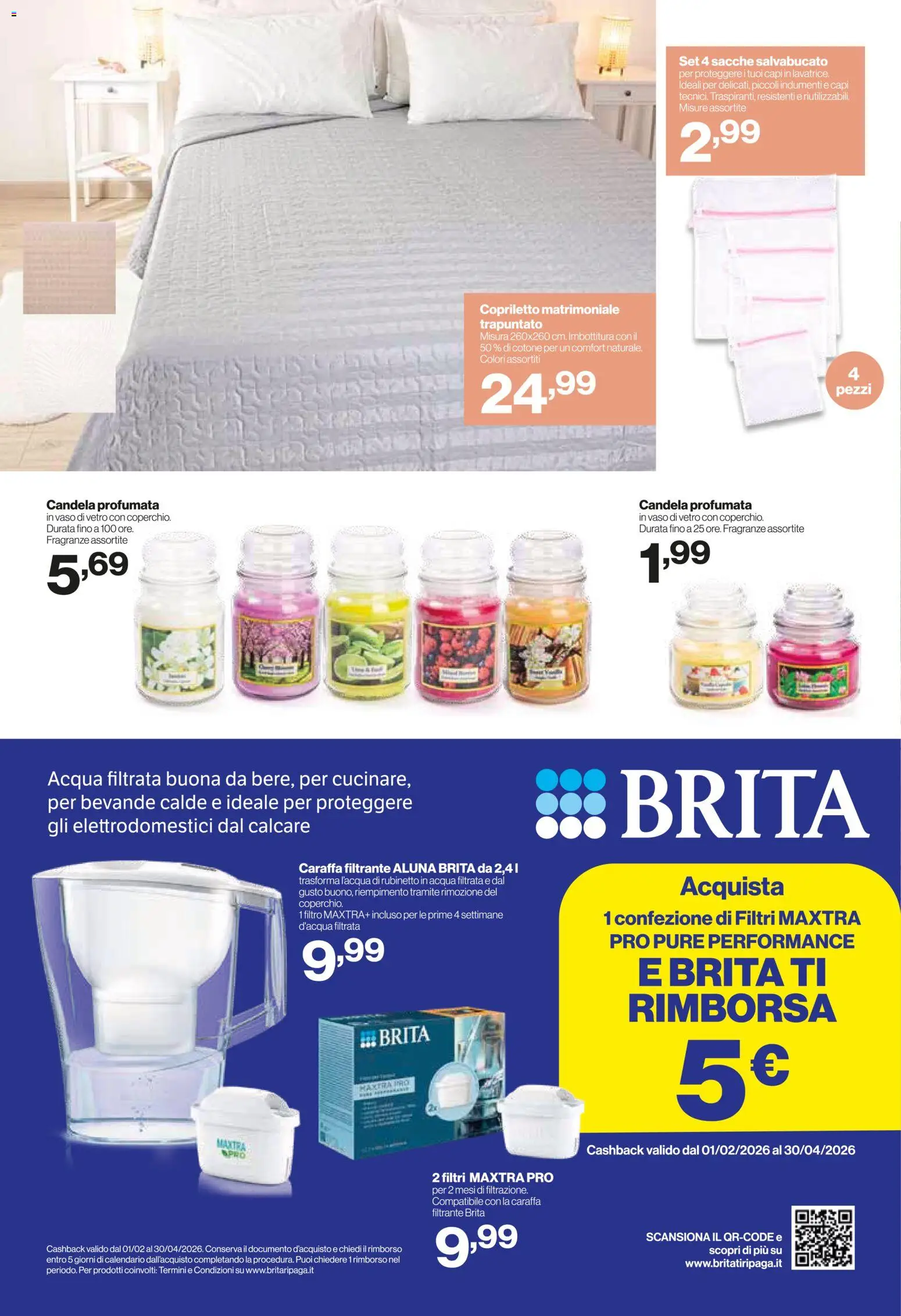 Volantino IN's del 11.03.2026 | Pagina: 18 | Prodotti: Caraffa, Acqua, Candela, Vaso