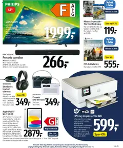 Føtex - Tilbudsavis gyldig fra 10.10.2025 | Side: 66 | Produkter: Soundbar, Tablets, Mus, TV
