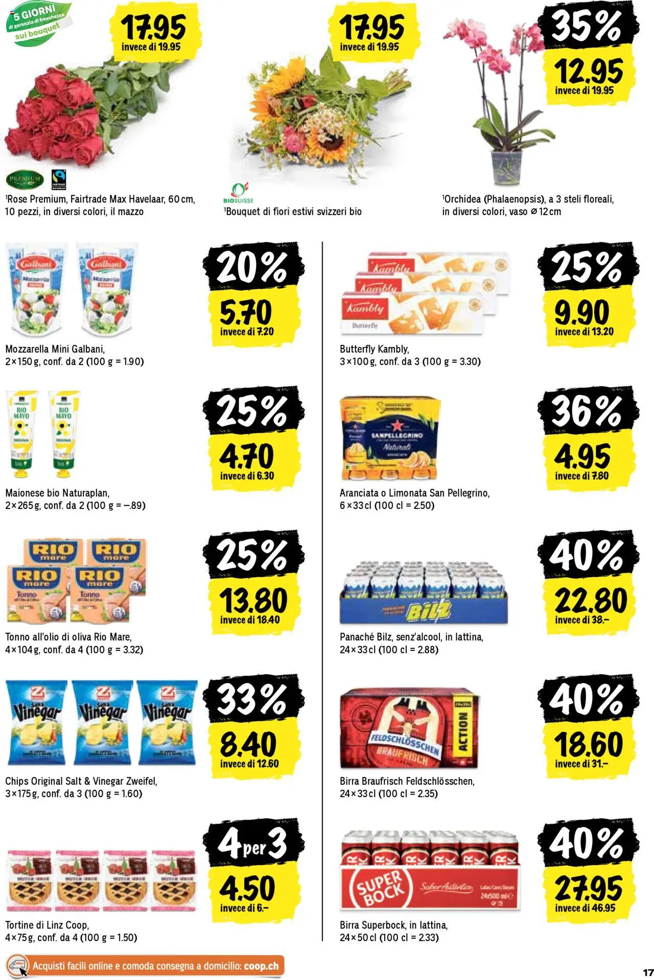 Coop - Una settimana di azioni ab 14.08.2025 | Seite: 17 | Produkte: Chips, Mayonnaise