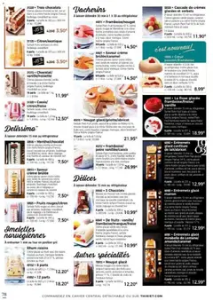 Thiriet - Prévisualisation de Thiriet Catalogue livraison à domicile  valide à partir de 01.01.2026 | Page: 78 | Produits: Poire, Réfrigérateur, Nougat, Rhum