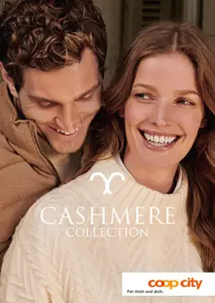 Coop City Aktionen Cashmere Kollektion ab 01.10.2025 gültig