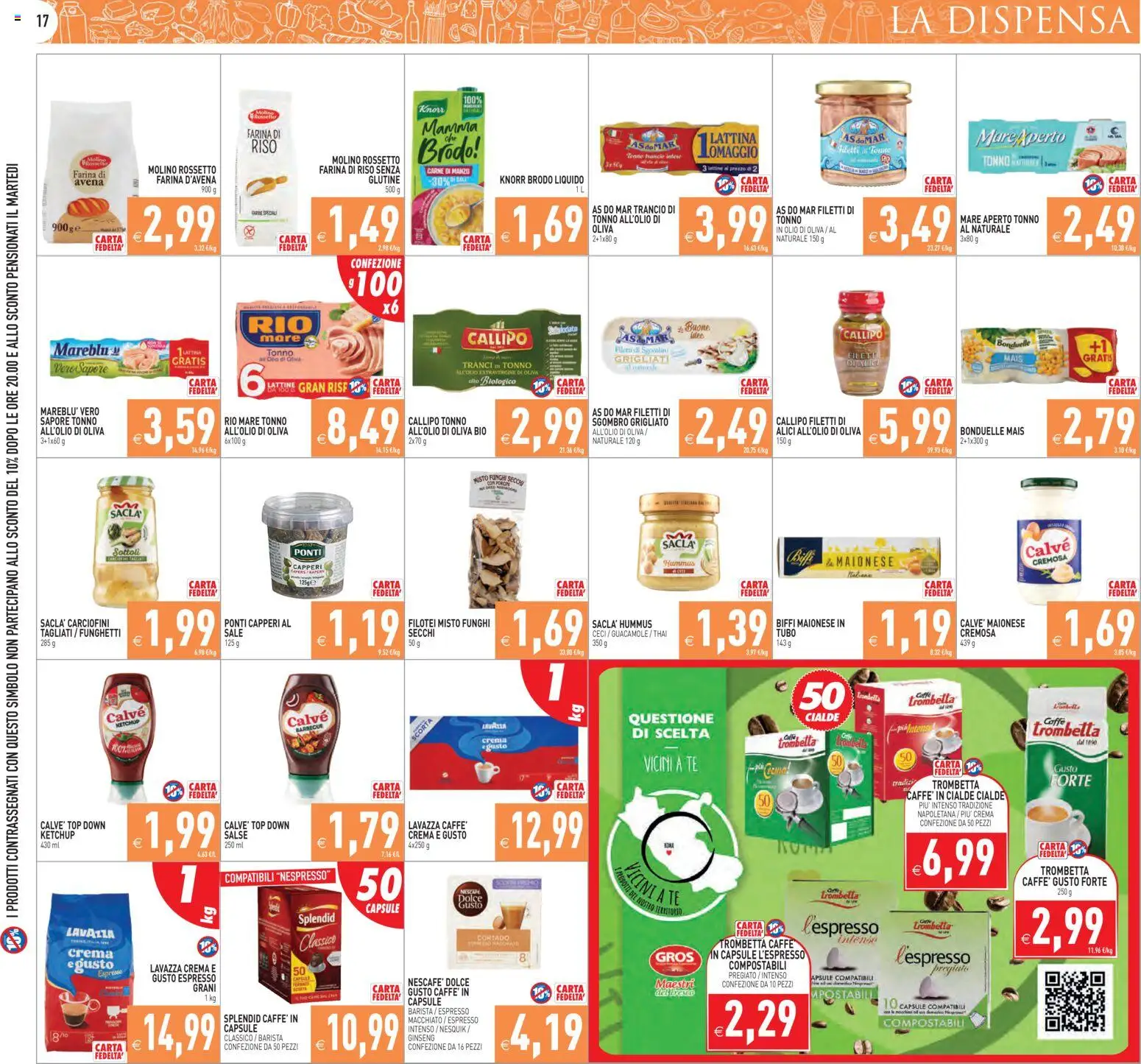 Volantino PIM Supermercati del 26.01.2026 | Pagina: 17 | Prodotti: Riso, Funghi, Tonno, Mais