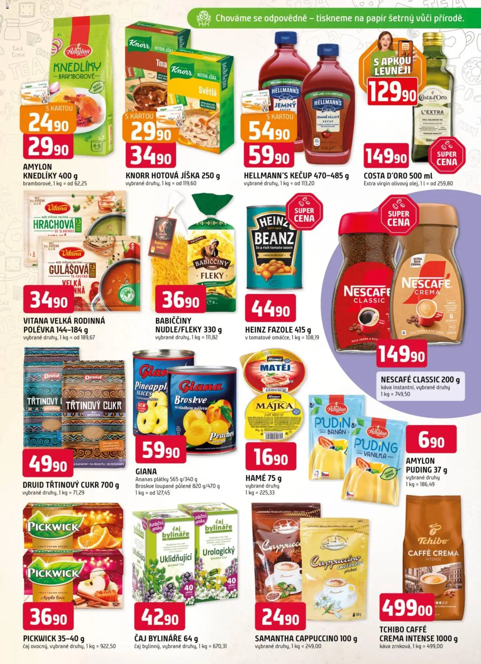 Trefa leták od 19.11.2025 | Strana: 7 | Produkty: Puding, Broskve, Nescafé, Caffè crema