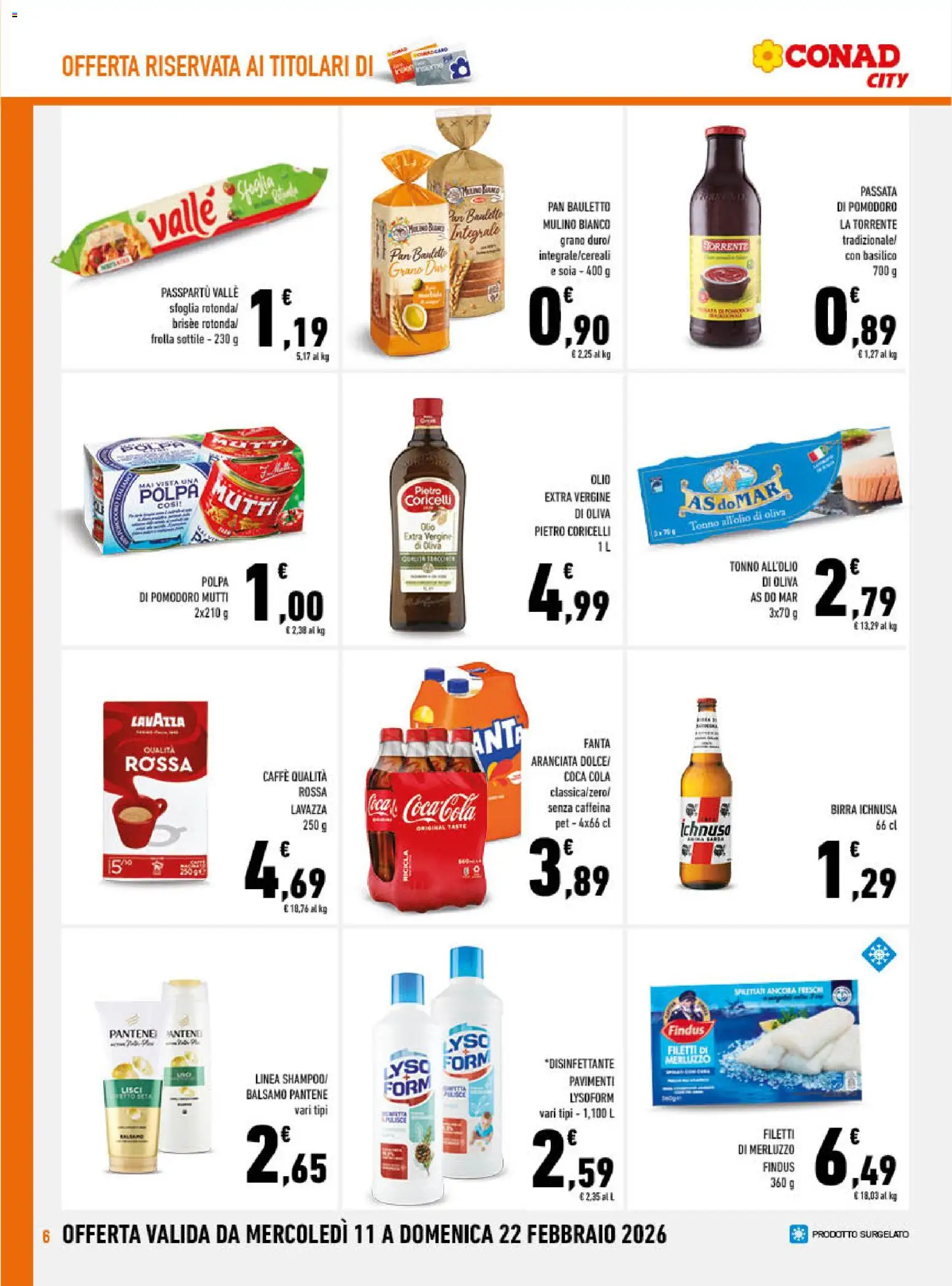 Volantino Conad del 11.02.2026 | Pagina: 6