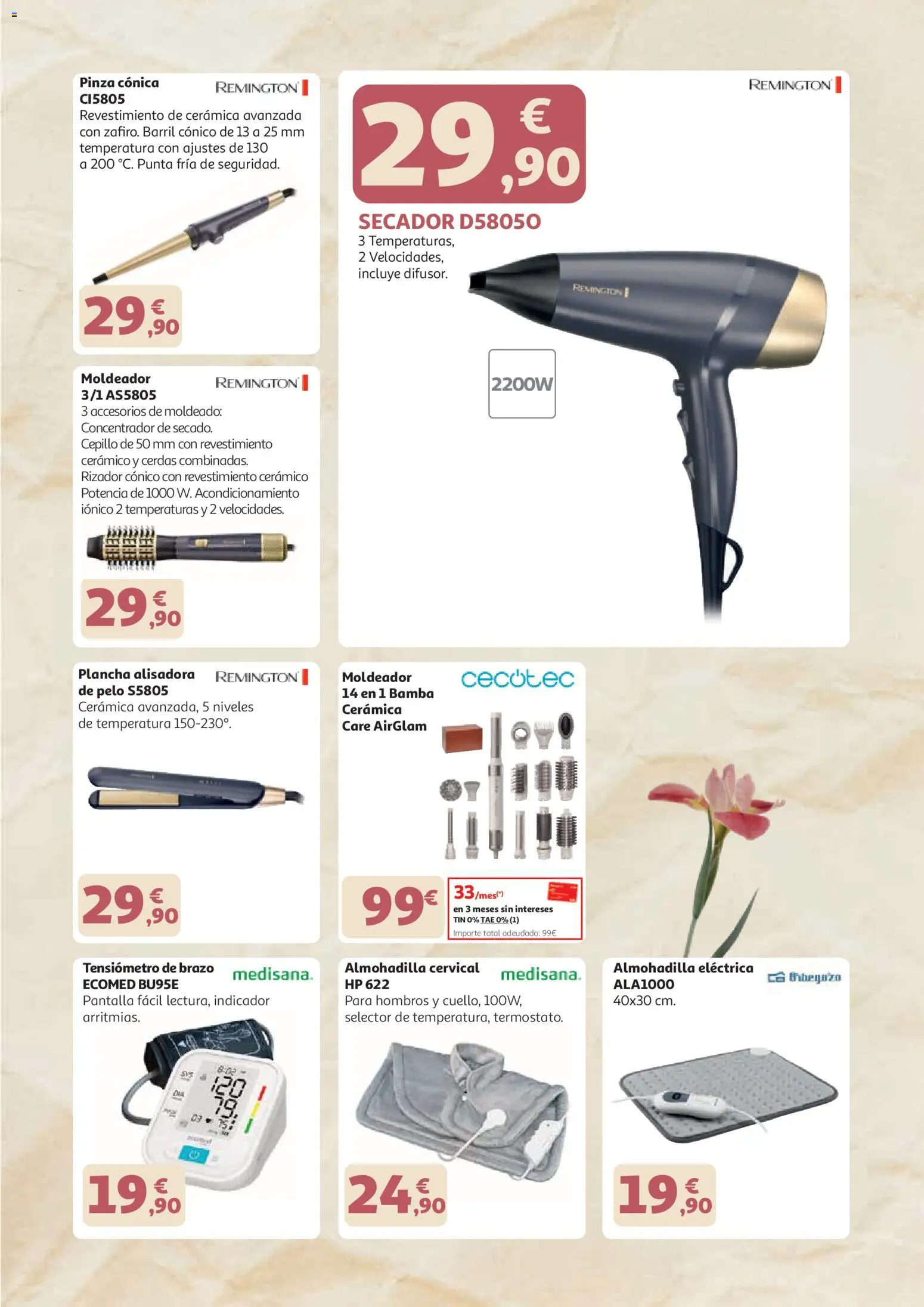 Alcampo - dia de la madre 2026 Canarias │ válido desde el 21.04.2026 | Página: 13 | Productos: Cepillo, Plancha