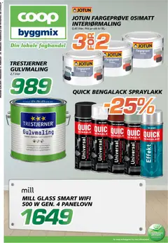 Forhåndsvisning av Coop Byggmix kundeavis gyldig fra 16.02.2026