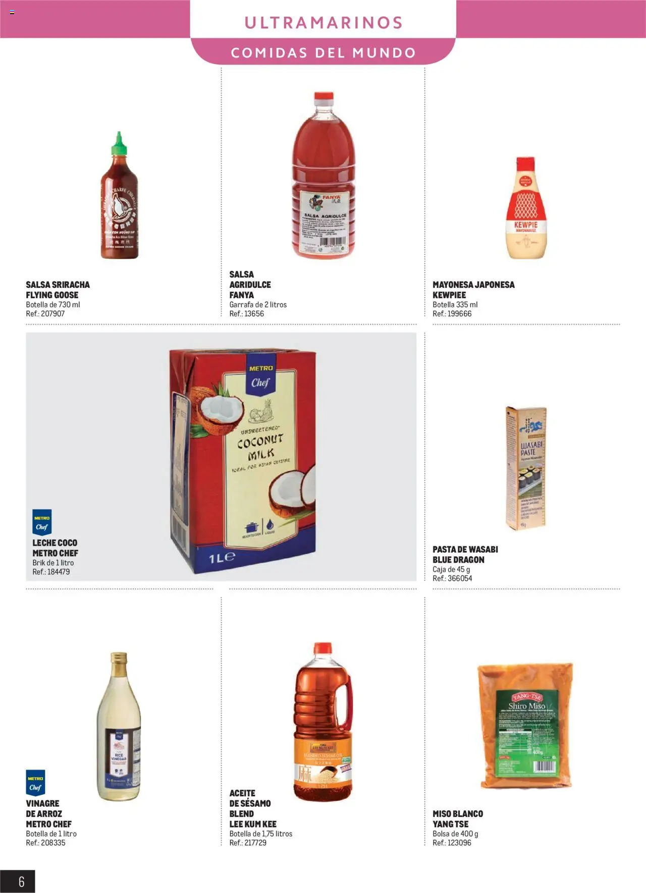 Makro - Despensa Prat │ válido desde el 11.06.2025 | Página: 6 | Productos: Leche, Arroz, Bolsa, Caja