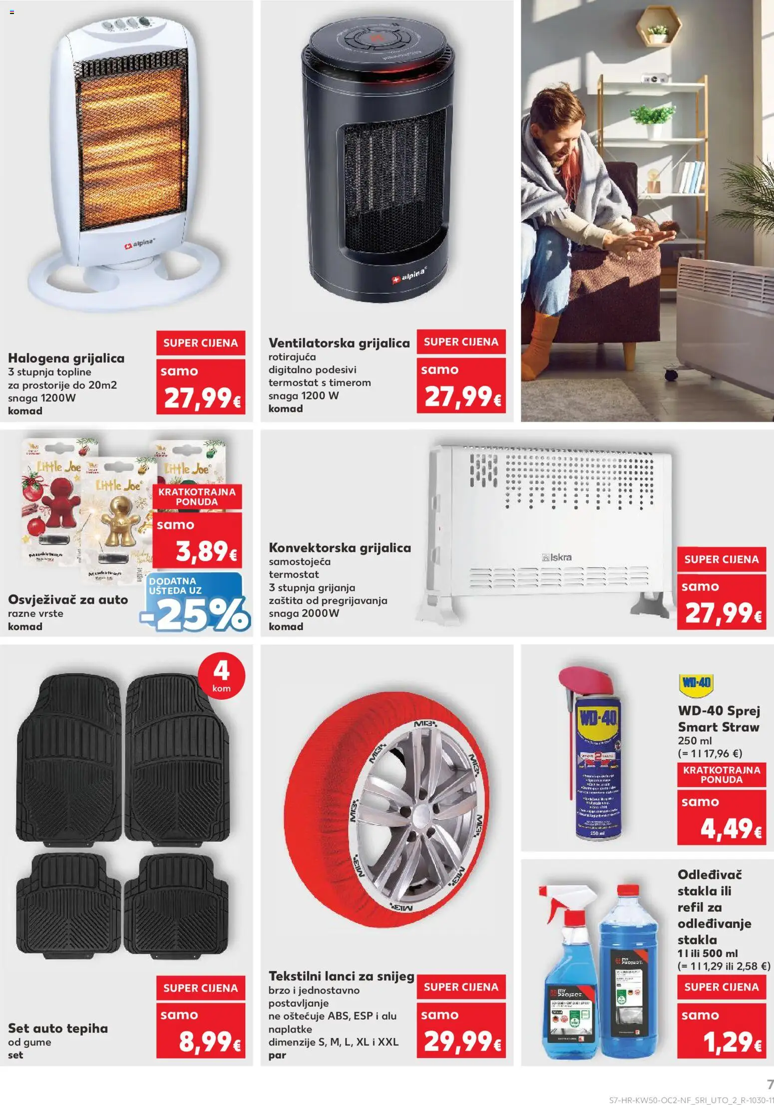 Kaufland HR akciós ujság - amely érvényes a következő dátumtól: 10.12.2025 | Oldal: 7
