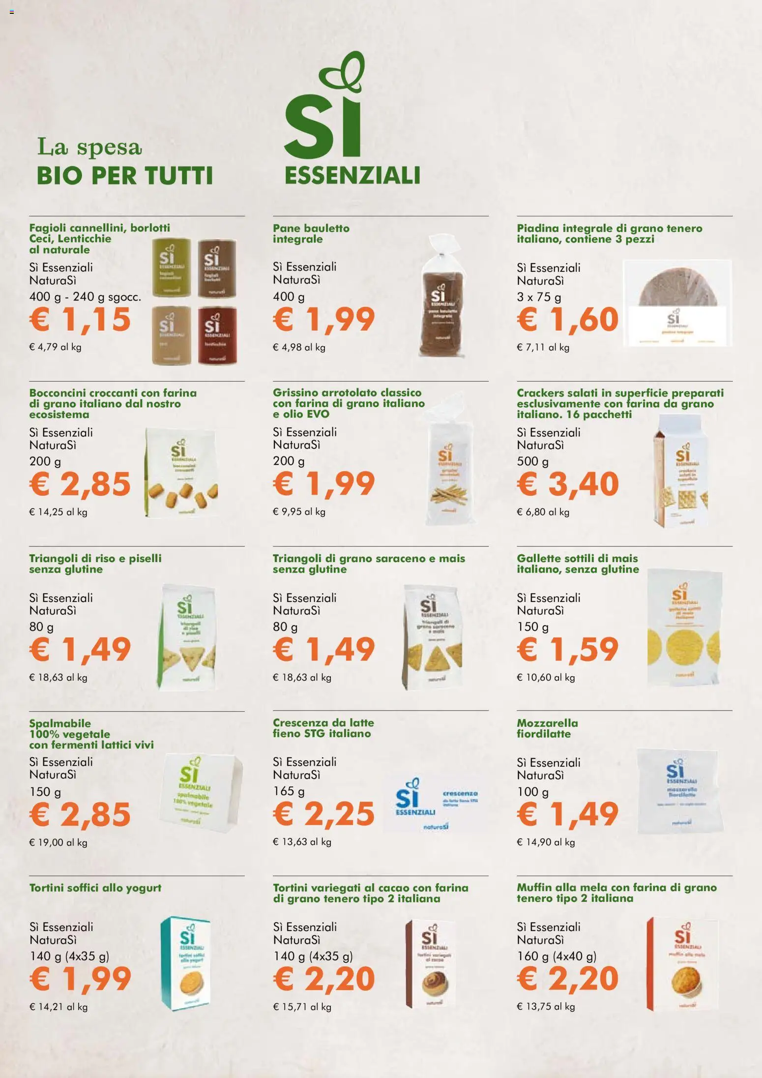 Volantino Natura Sì del 01.04.2026 | Pagina: 7