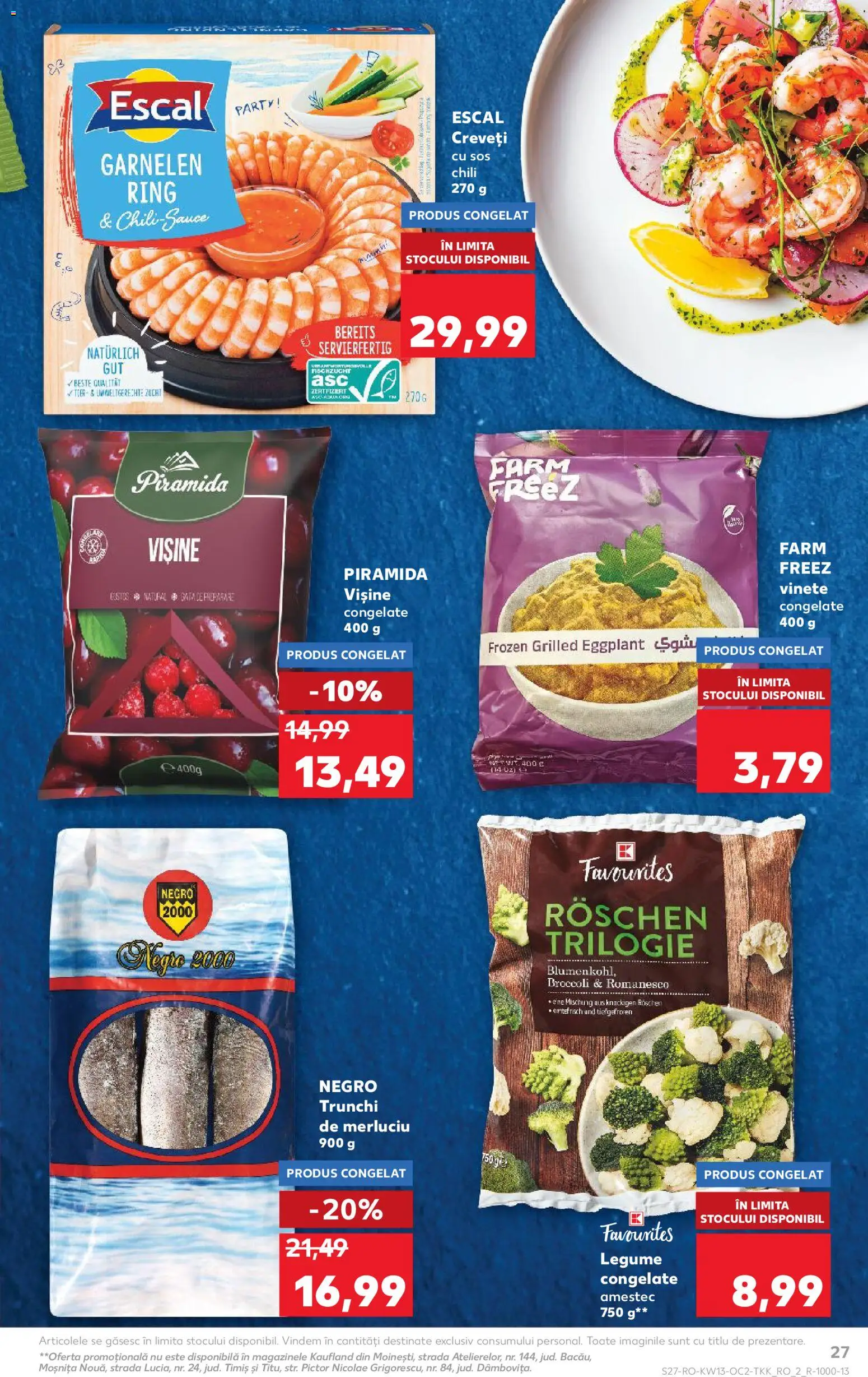 Noul catalog Kaufland – valabil de la 25.03.2026 | Pagină: 27 | Produse: Legume, Sos