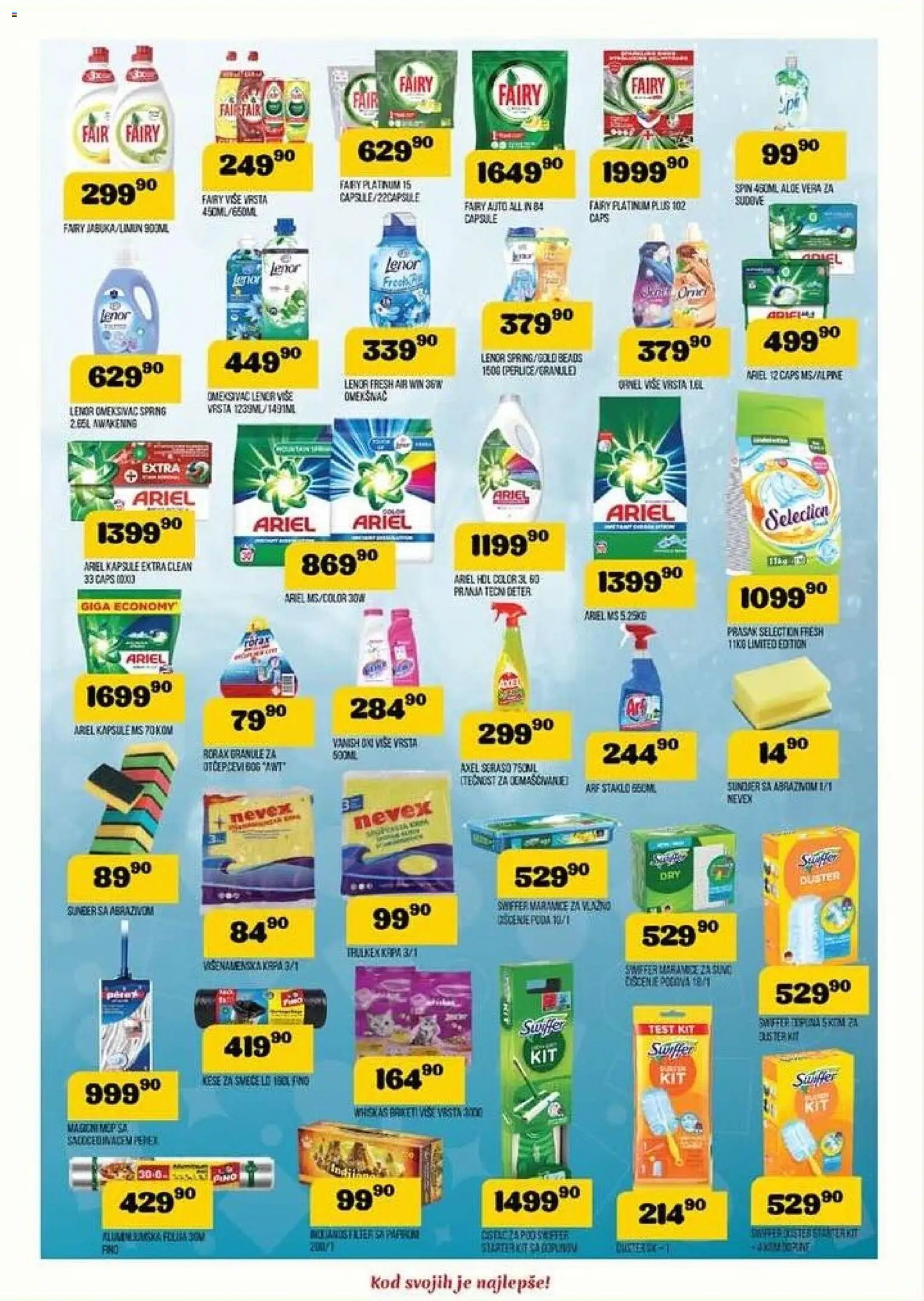 VP Dima katalog - važi od 06.11.2025 | Strana: 15 | Proizvode: Ariel, Lenor, Kapsule, Whiskas