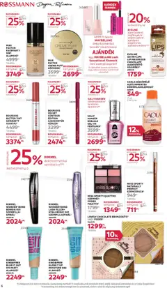 Rossmann akciós ujság - amely érvényes a következő dátumtól: 08.09.2025 | Oldal: 6