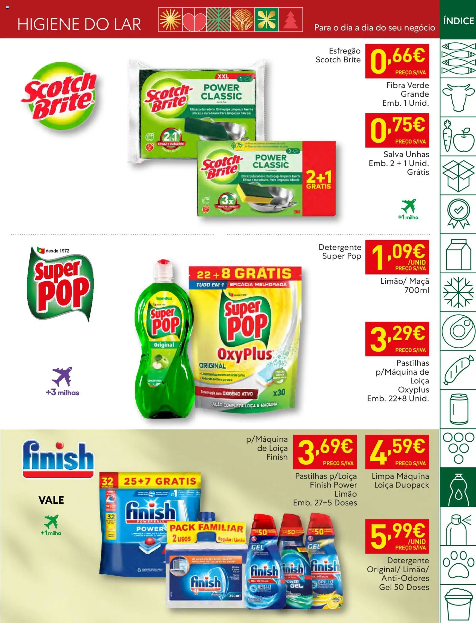 Recheio folheto │ válido de 09.12.2025 | Página: 43 | Produtos: Esfregão, Detergente, Maça