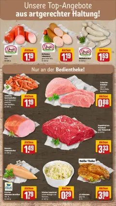Argentinisches Roastbeef oder Rumpsteak, je 100 g ab 19.10.2025 gültig | Seite: 10