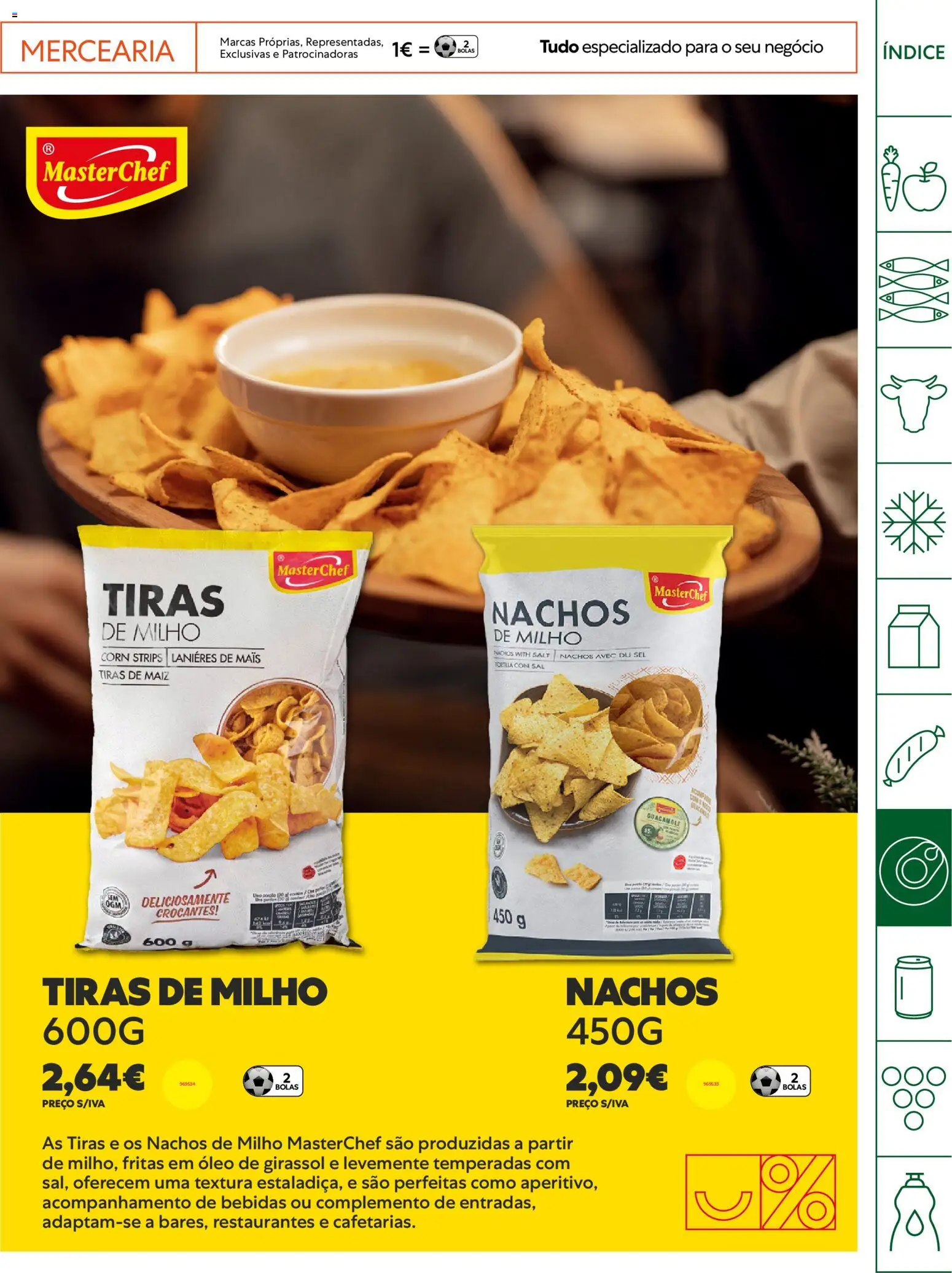 Recheio Horeca │ válido de 21.04.2026 | Página: 21 | Produtos: Sal, Óleo, Milho