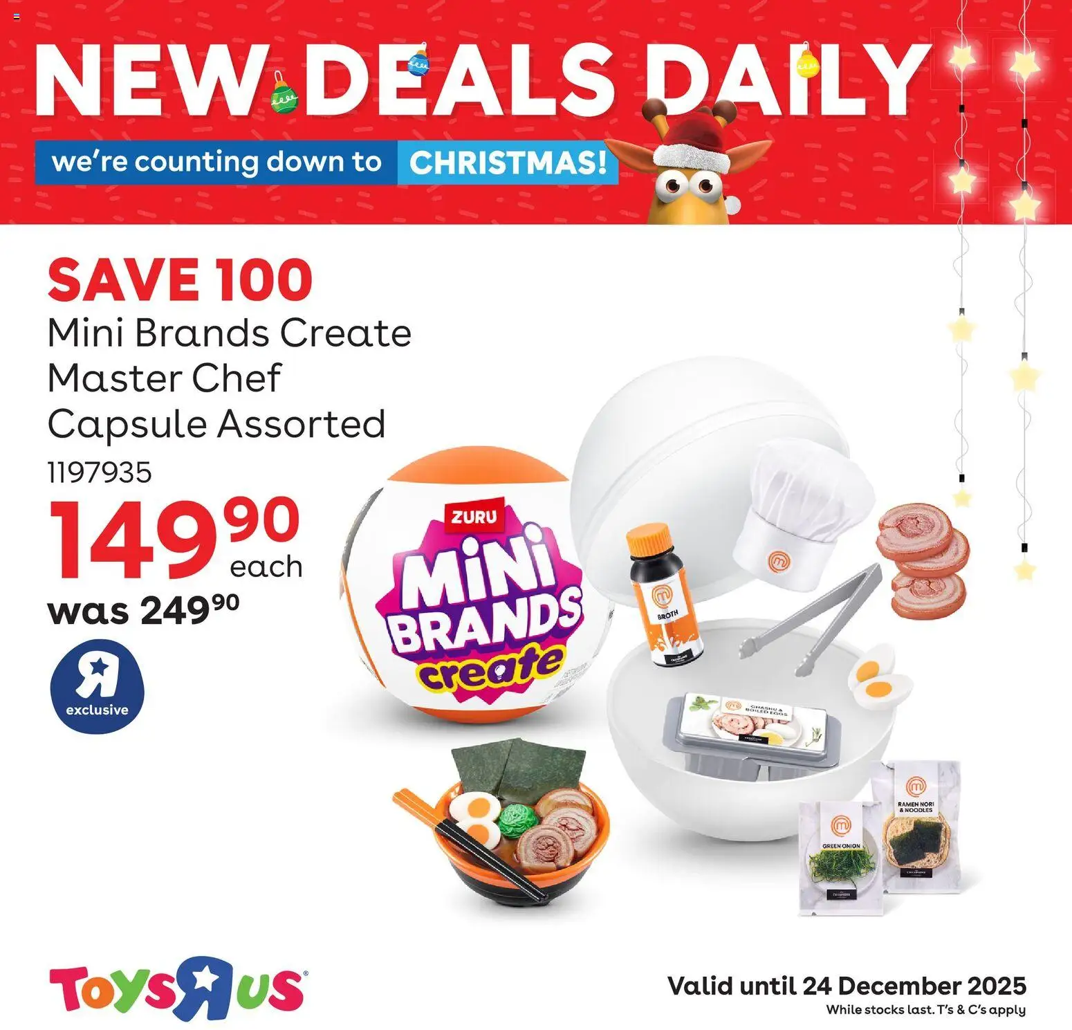 New Toys R Us catalogue – valid from 19.12.2025 | Page: 7 | Products: Toys
