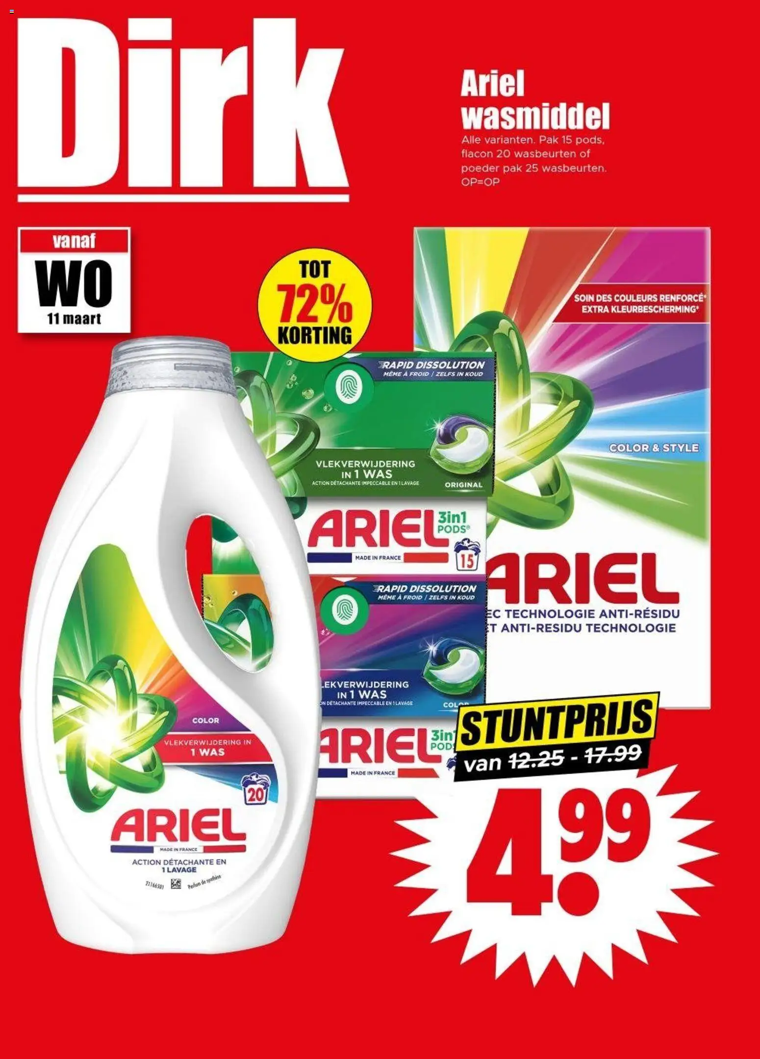 {H1} | Pagina: 34 | Producten: Wasmiddel, Was, Poeder