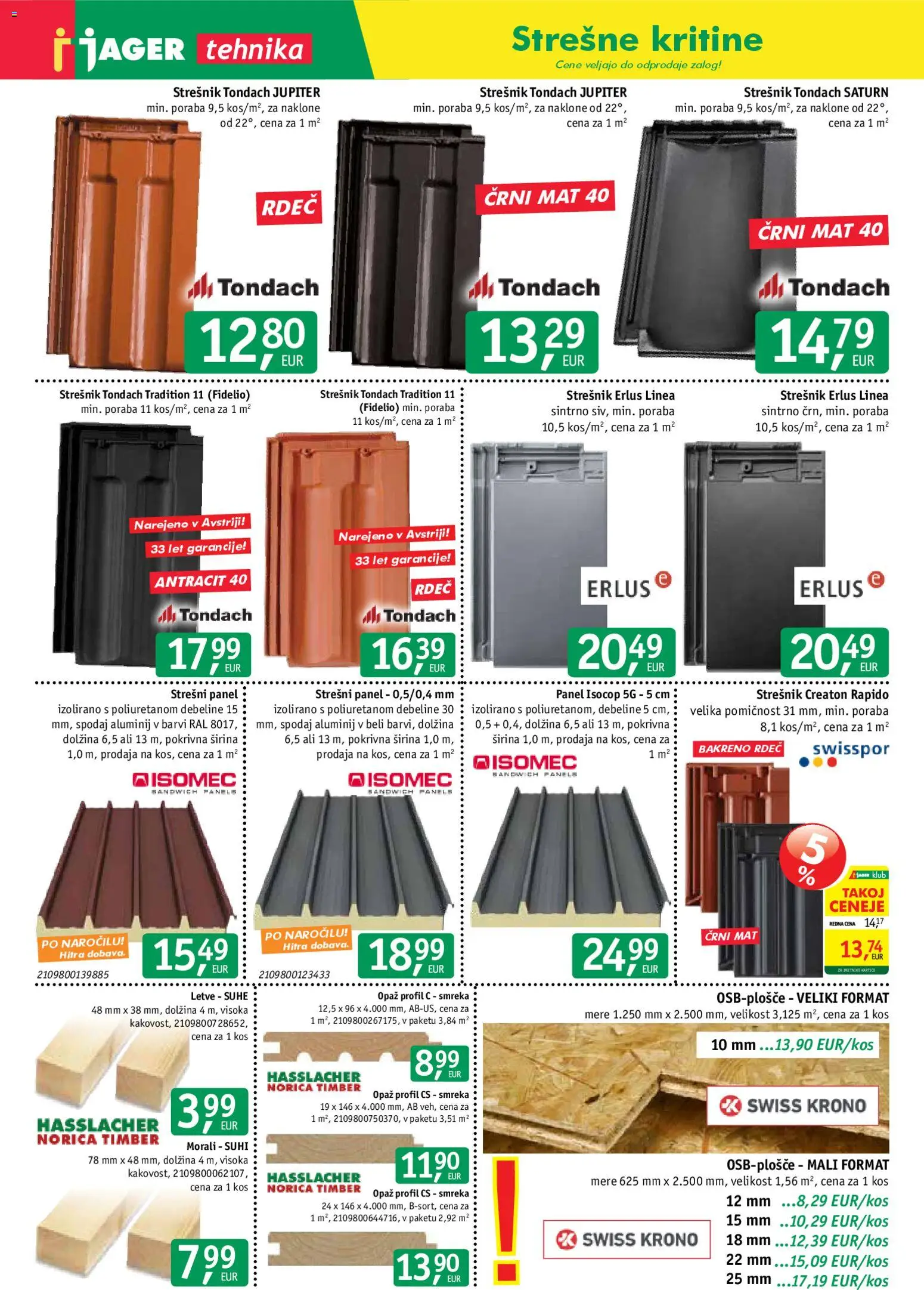 Novi Jager katalog ponudbe – veljaven od 05.11.2025 | Stran: 5