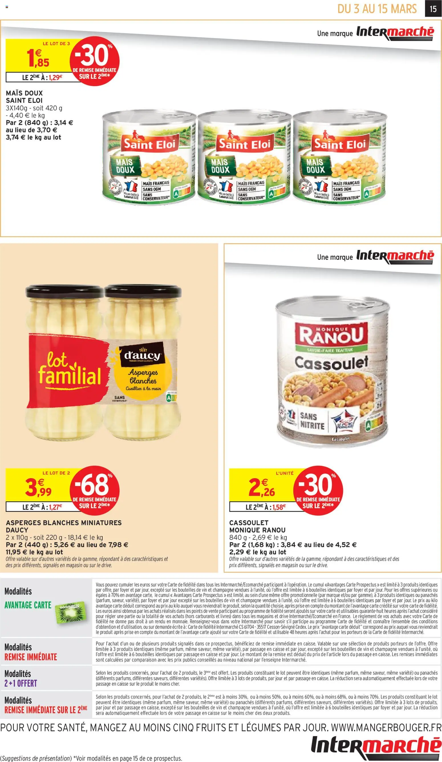 {H1} | Page: 15 | Produits: Mais, Champagne, Prise, Vin