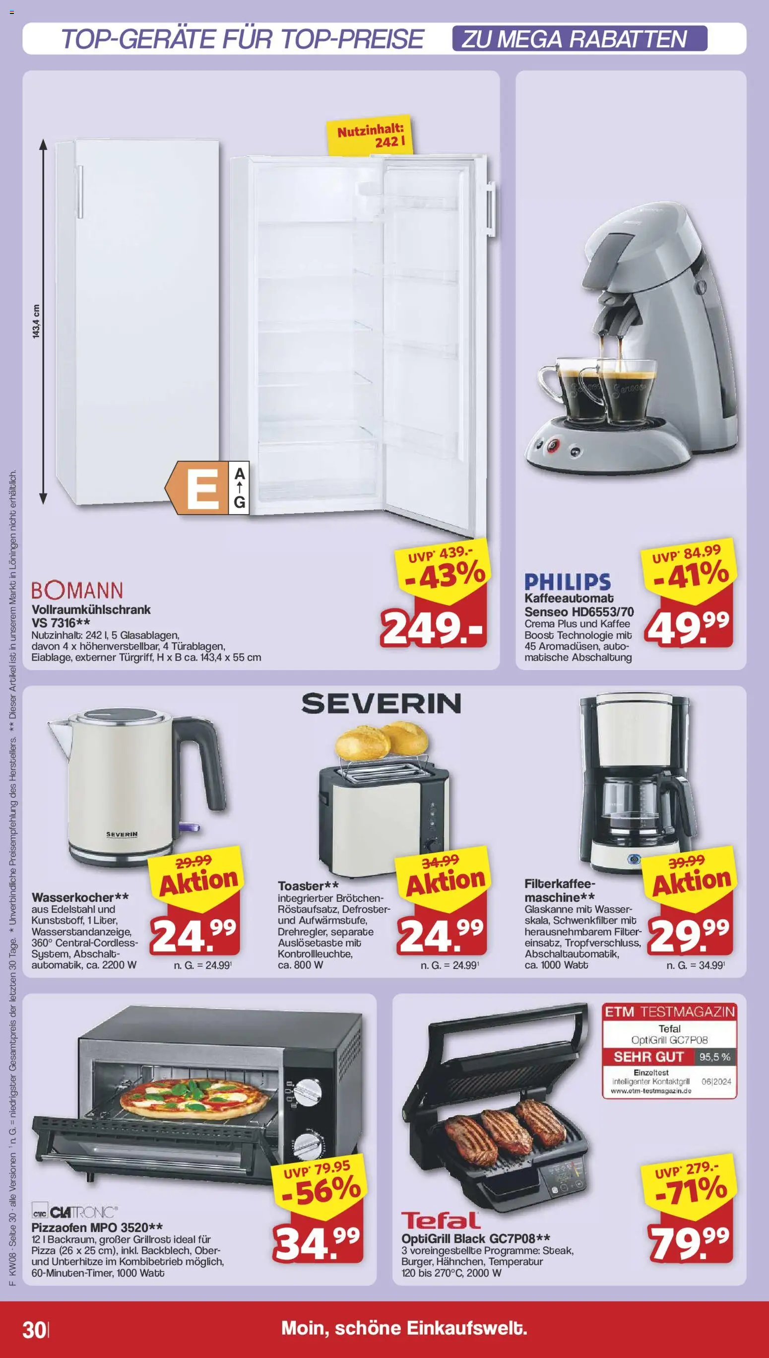 Famila Nordwest Prospekt 	 – gültig ab 16.02.2026 | Seite: 32 | Produkte: Philips, Senseo, Kaffee, Wasser