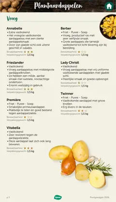 Aveve Pootgoedgids - Voorbeeld van een folder van Aveve, geldig van 01.03.2026 | Pagina: 3 | Producten: Friet, Aardappel