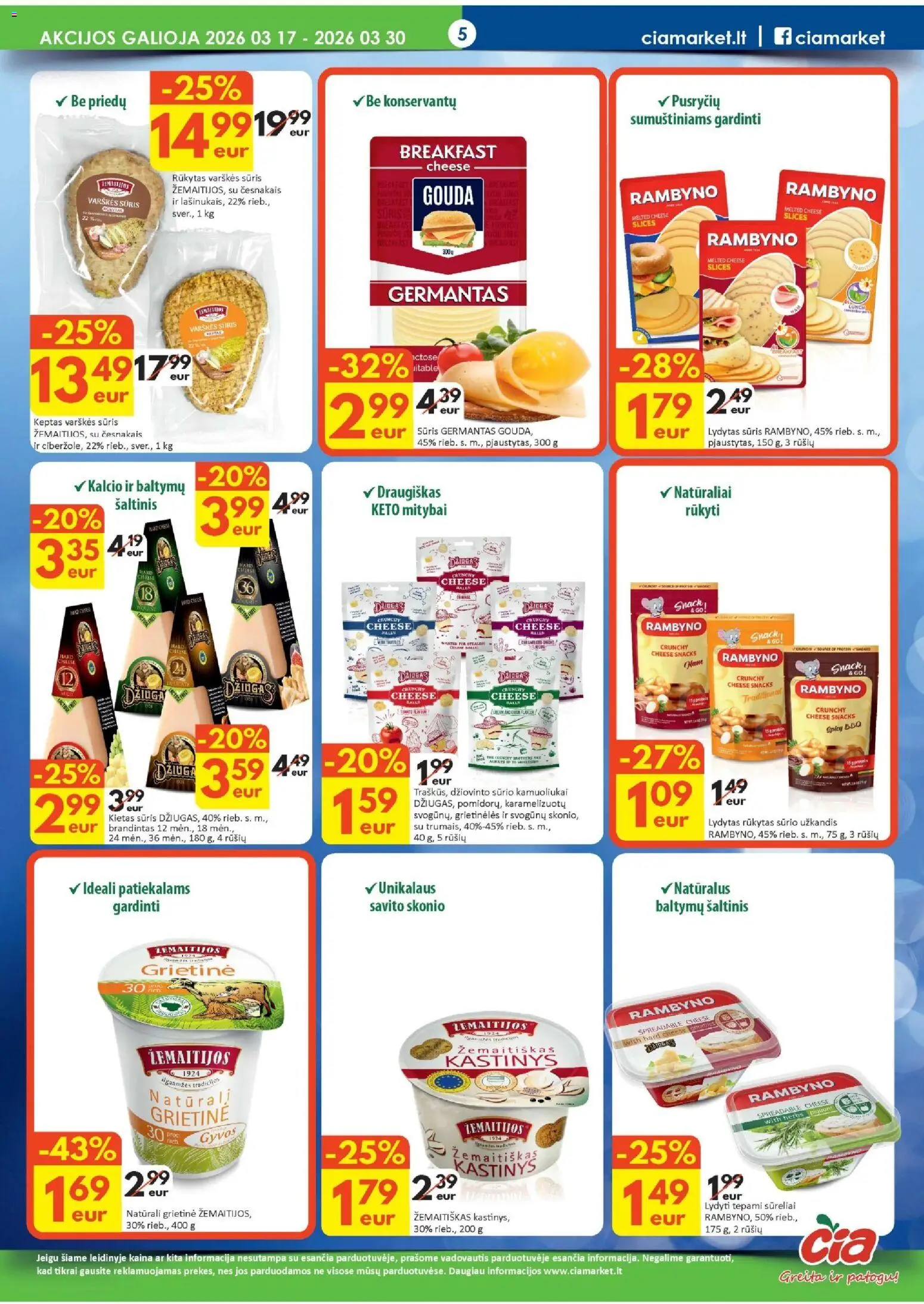 ČIA MARKET akcijos nuo 17.03.2026 | Puslapis: 5