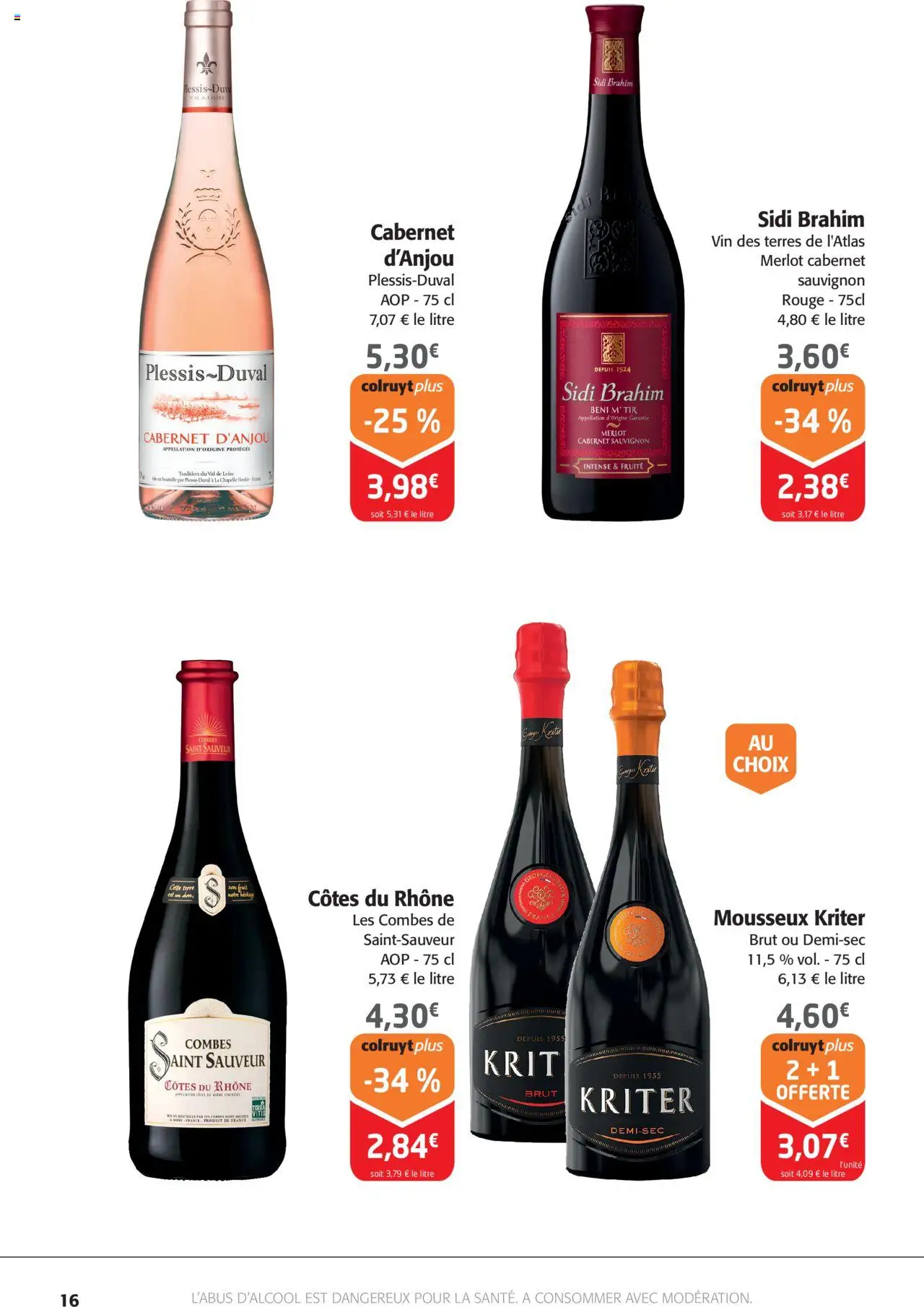 {H1} | Page: 16 | Produits: Mousseux, Vin