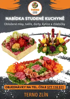 Náhled letáku Terno leták - Grill Zlín – Studená kuchyně od 30.01.2026