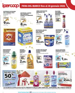 Anteprima del volantino Volantino Ipercoop	 valido a partire dal 22.12.2025 | Pagina: 28 | Prodotti: Ammorbidente, Detergente, Guanti, Lavatrice