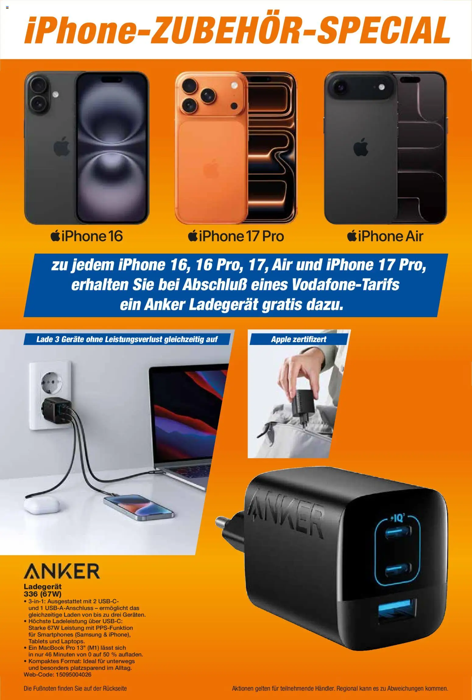 Expert Smarthphone Highlights im November – gültig ab 01.11.2025 | Seite: 18 | Produkte: Macbook, Samsung, Iphone, Ladegerät