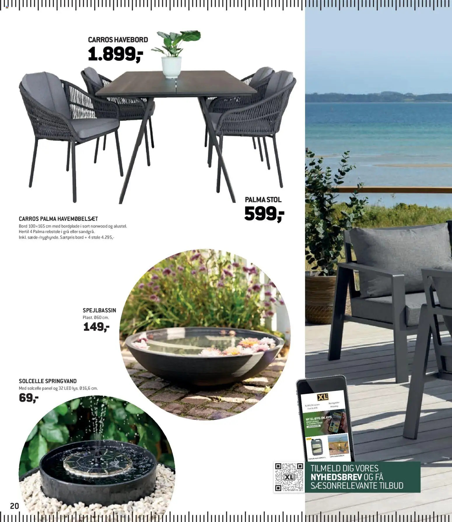 XL-BYG tilbudsavis – gyldig fra 27.03.2026 | Side: 20 | Produkter: Bord, Stol