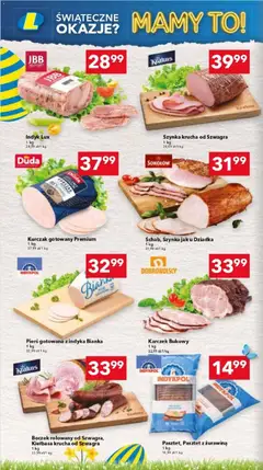 Pogląd oferty "Lewiatan gazetka - Katowice" - ważna od 26.03.2026 | Strona: 2 | Produkty: Kiełbasa, Szynka, Boczek, Żurawina