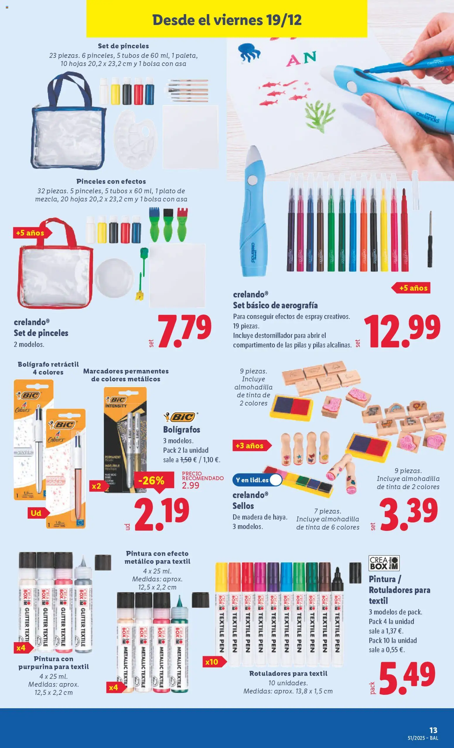 Lidl folleto de bazar │ válido desde el 15.12.2025 | Página: 35 | Productos: Bolsa
