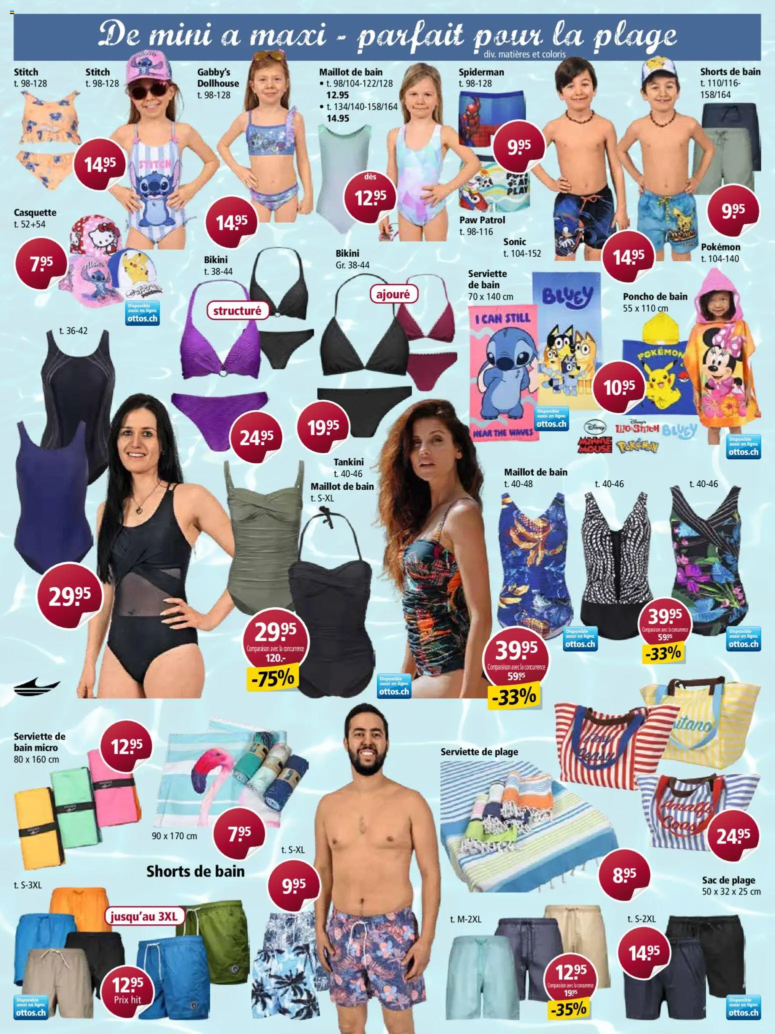 Otto's Aktionen FR – gültig ab 25.03.2026 | Seite: 8 | Produkte: Bikini, Tankini, Poncho