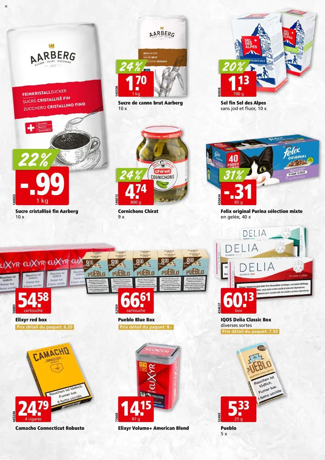 Aligro Aktionen Revendeurs catalogo – gültig ab 08.09.2025 | Seite: 8 | Produkte: Box, Salz, Zucker