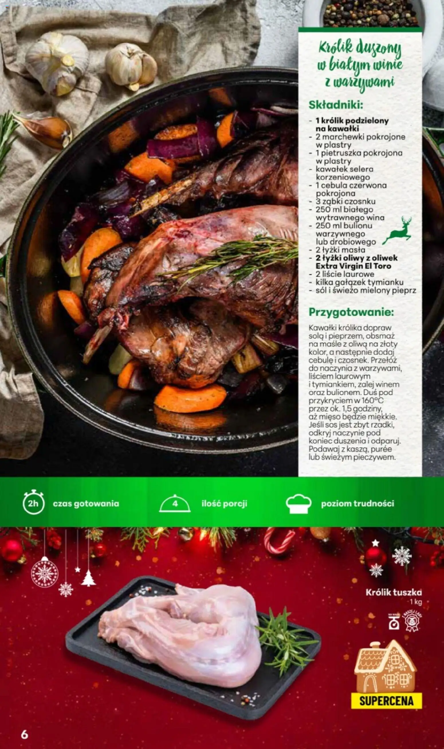 Delikatesy Centrum Gazetka - Przepisy na Bliskie Święta od 27.11.2025 | Strona: 6 | Produkty: Pietruszka, Cebule, Sól, Pieprz