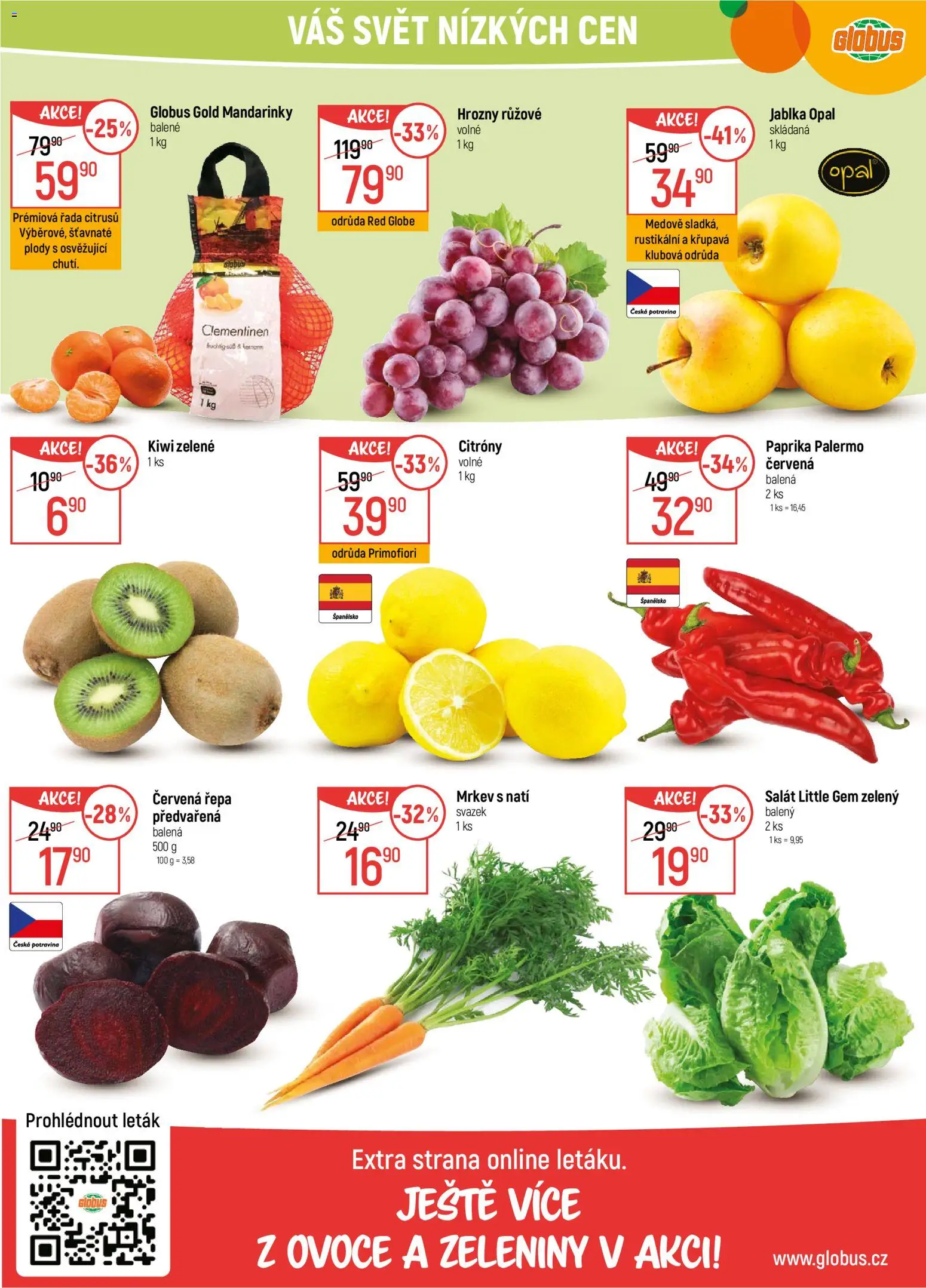 Globus leták - Praha-Štěrboholy od 02.01.2026 | Strana: 16 | Produkty: Ovoce, Salát, Červená řepa, Citróny
