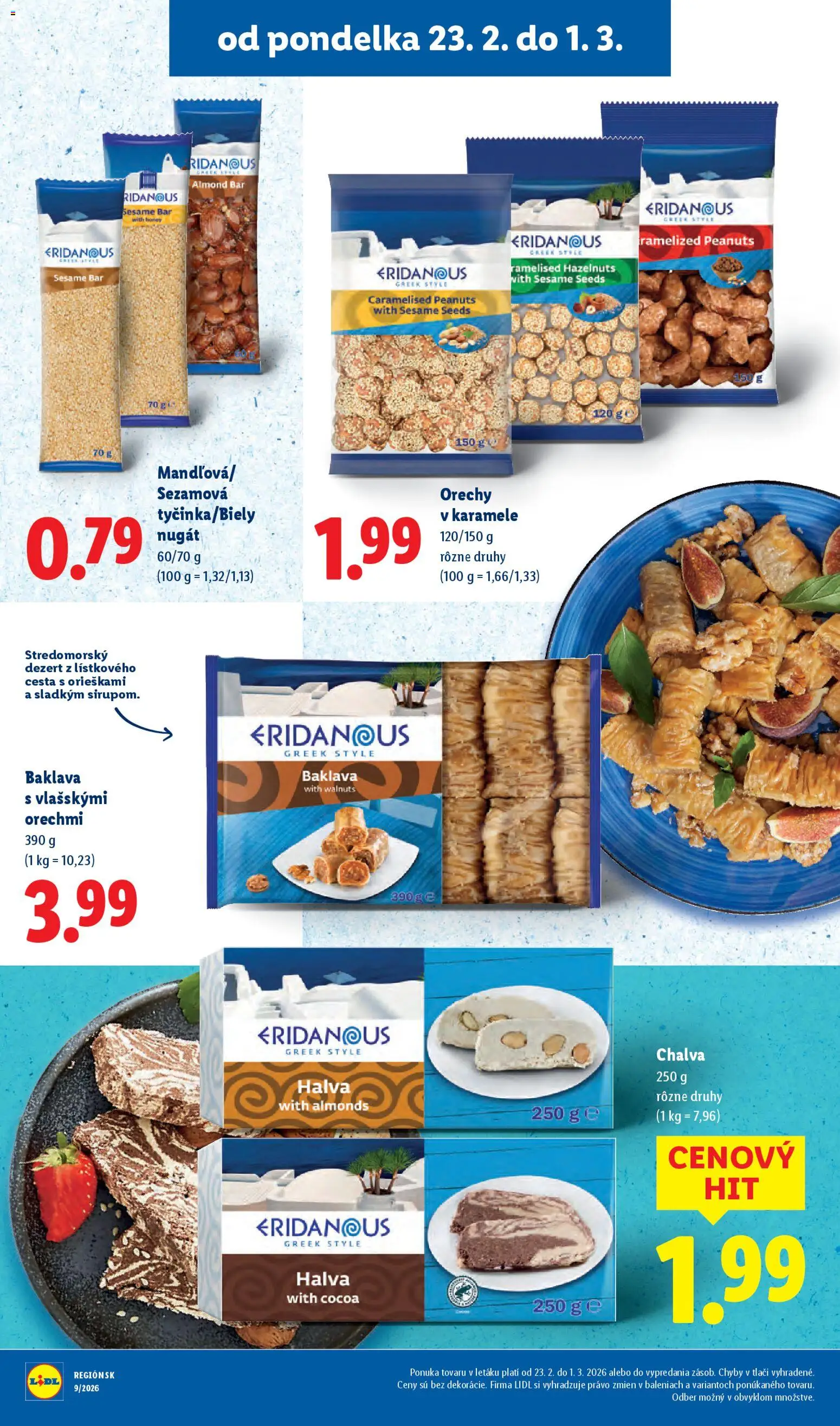 Nové Lidl akcie – leták je platný od 26.02.2026 | Strana: 60 | Produkty: Orechy