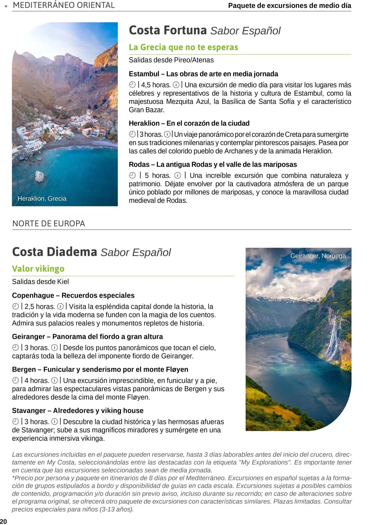 Viajes El Corte Inglés Excursiones Cruceros │ válido desde el 18.03.2026 | Página: 20 | Productos: Té