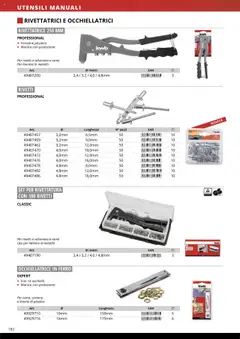 Anteprima del volantino Einhell Elettroutensili catalogo valido a partire dal 10.10.2025 | Pagina: 184 | Prodotti: Alluminio