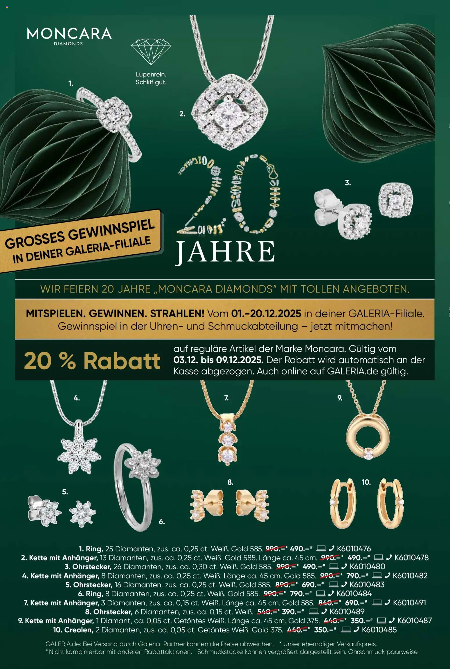 Galeria Karstadt Kaufhof Prospekt 	 – gültig ab 03.12.2025 | Seite: 2