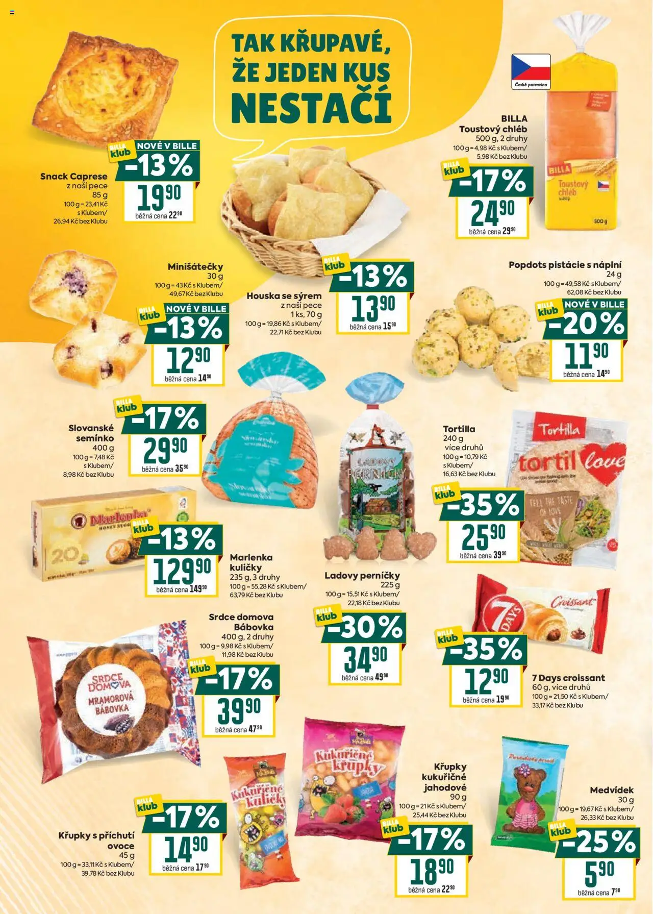 Billa leták - Zpátky do školy od 06.08.2025 | Strana: 10 | Produkty: Pistácie, Bábovka, Ladovy perníčky, Perníčky